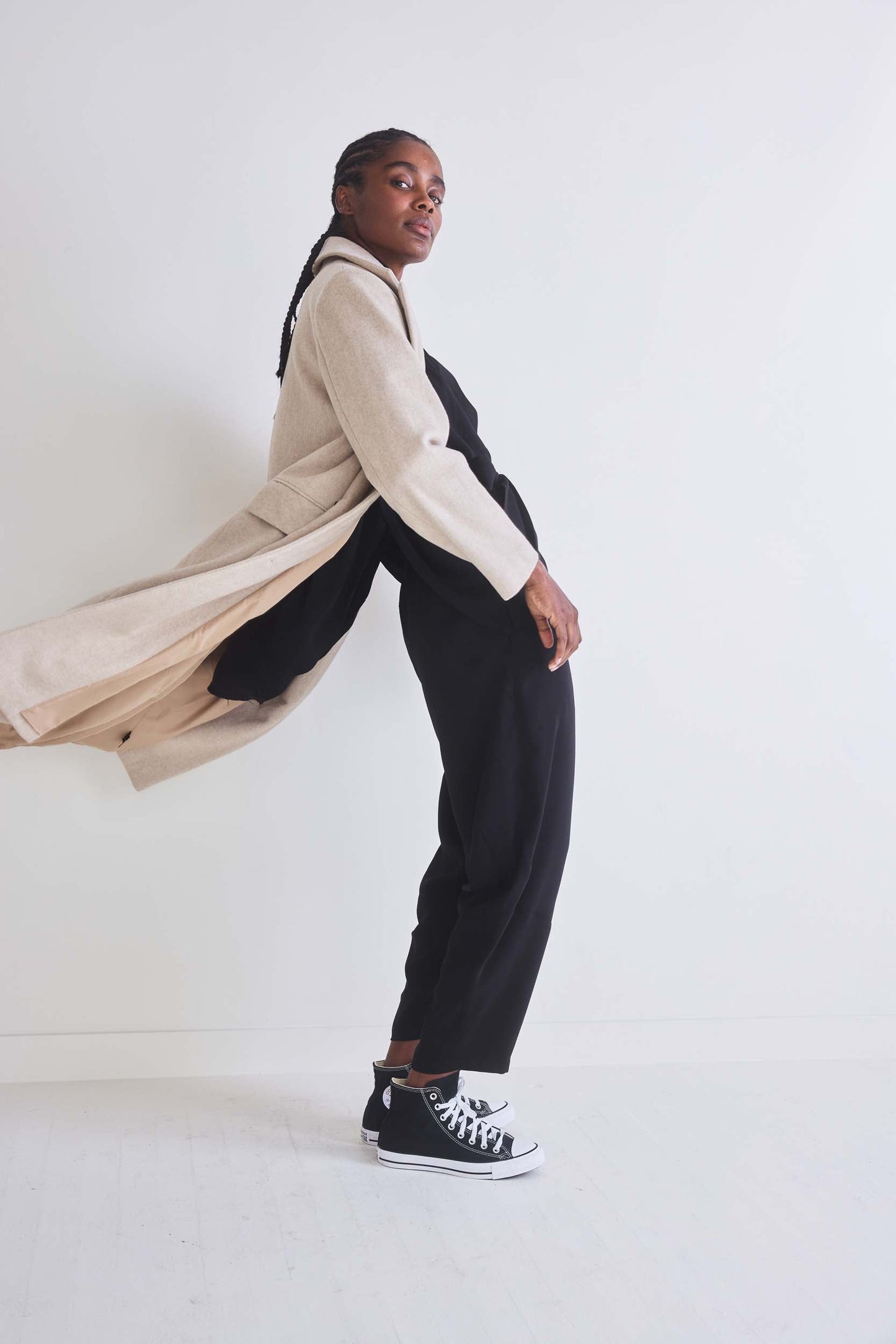 The Soho Long Wool Coat