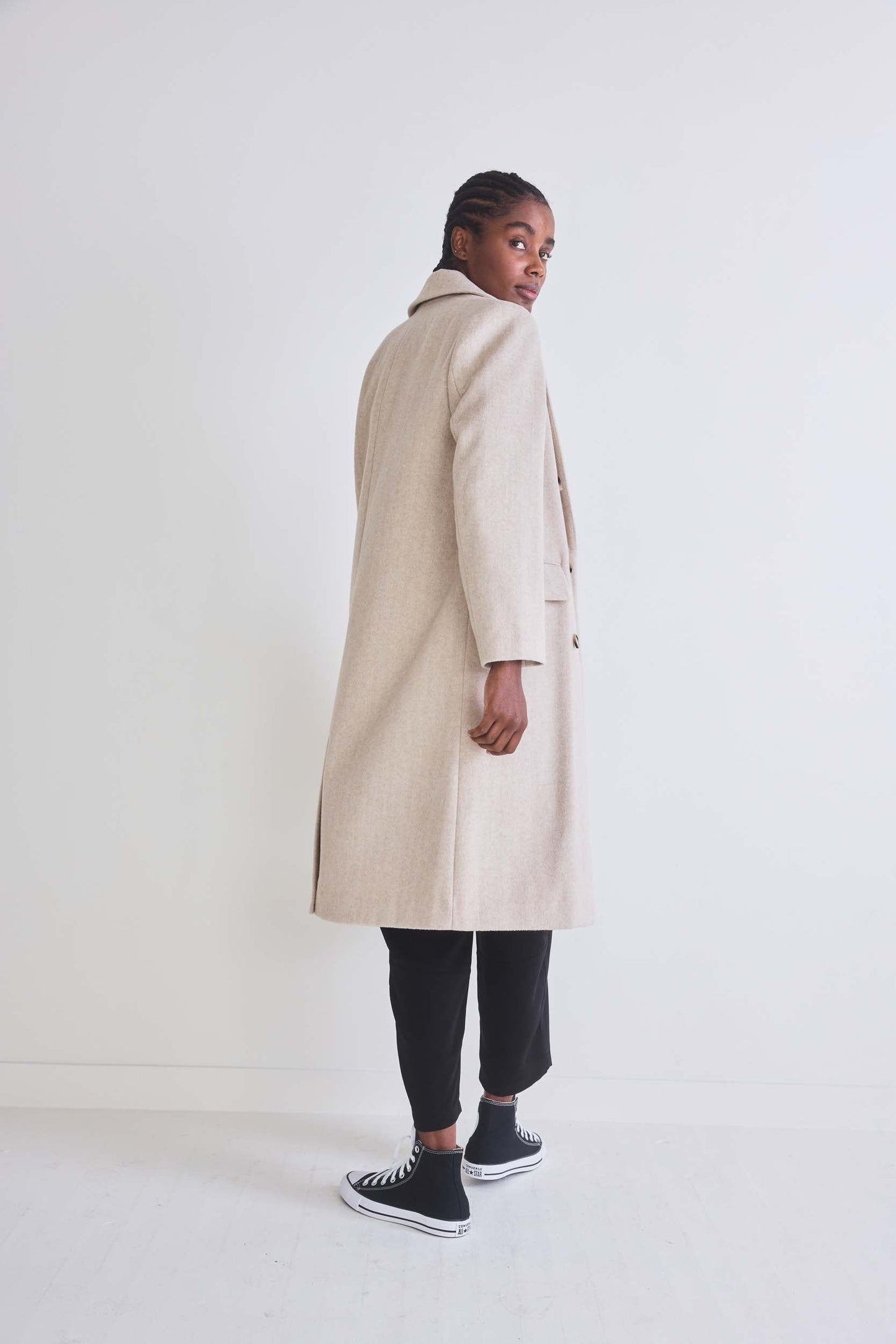 The Soho Long Wool Coat