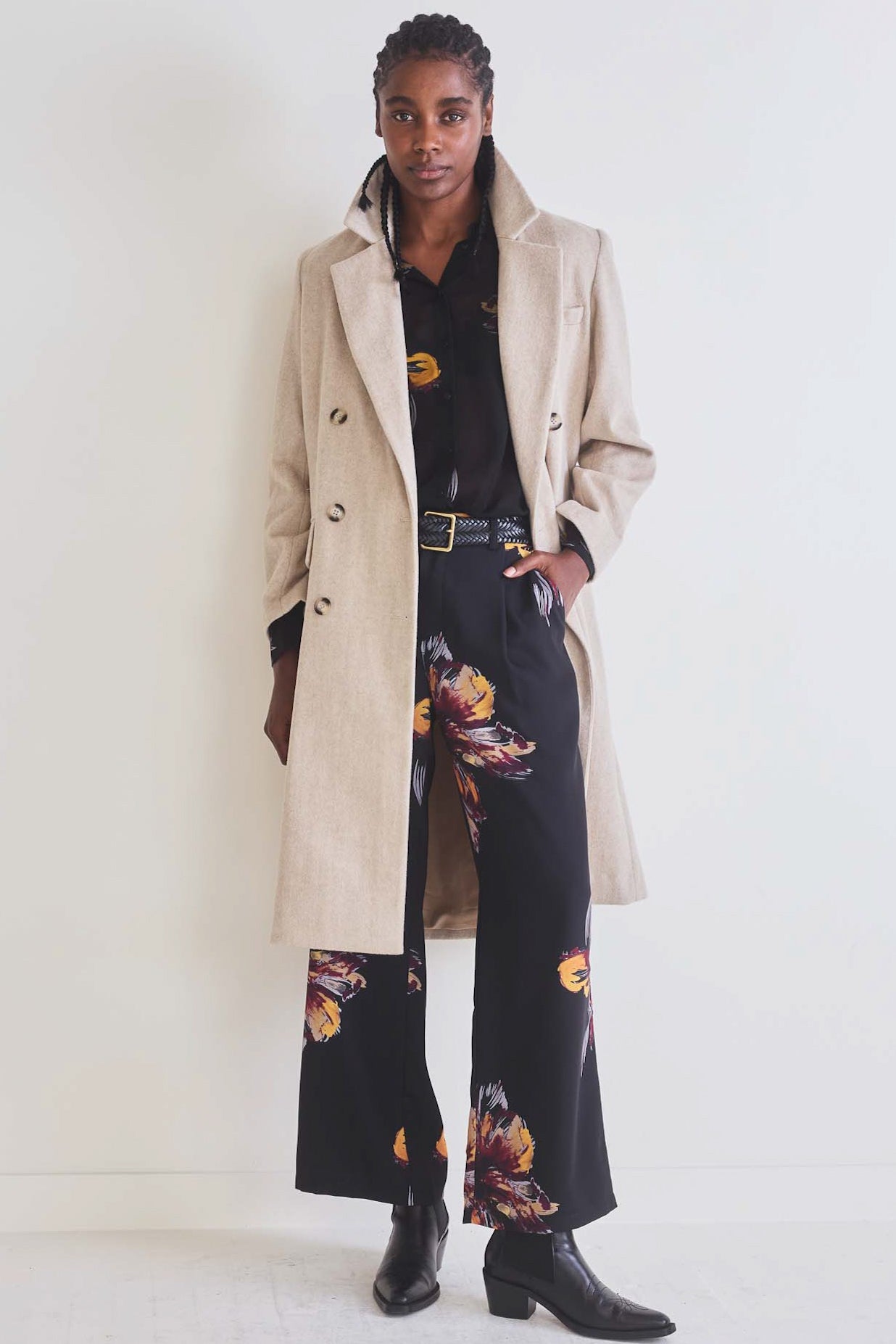 The Soho Long Wool Coat