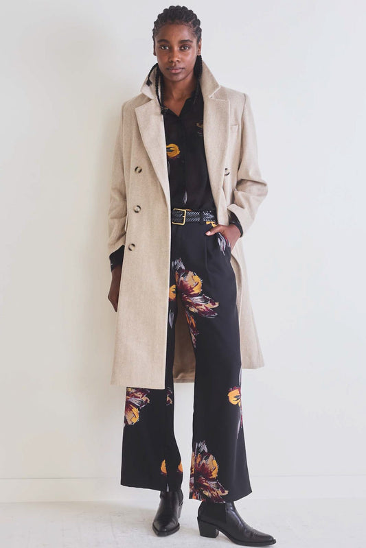The Soho Long Wool Coat