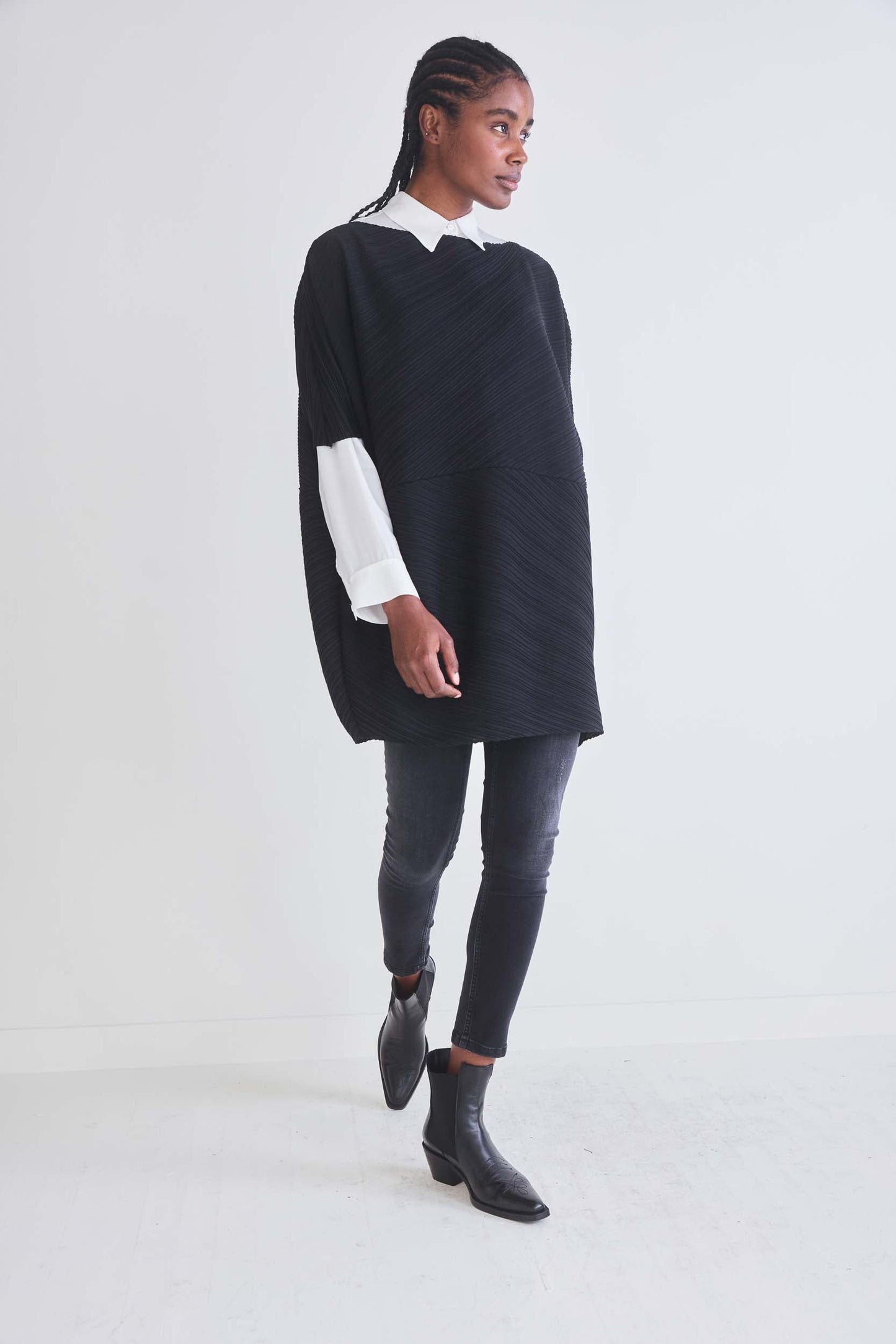 One for All Pleated Tunic