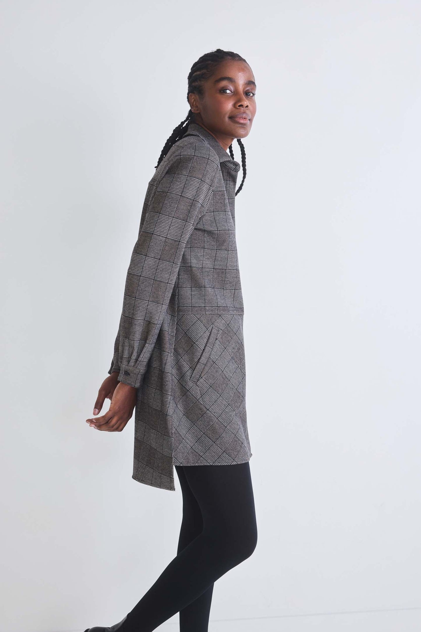Easy Chic Plaid Dress