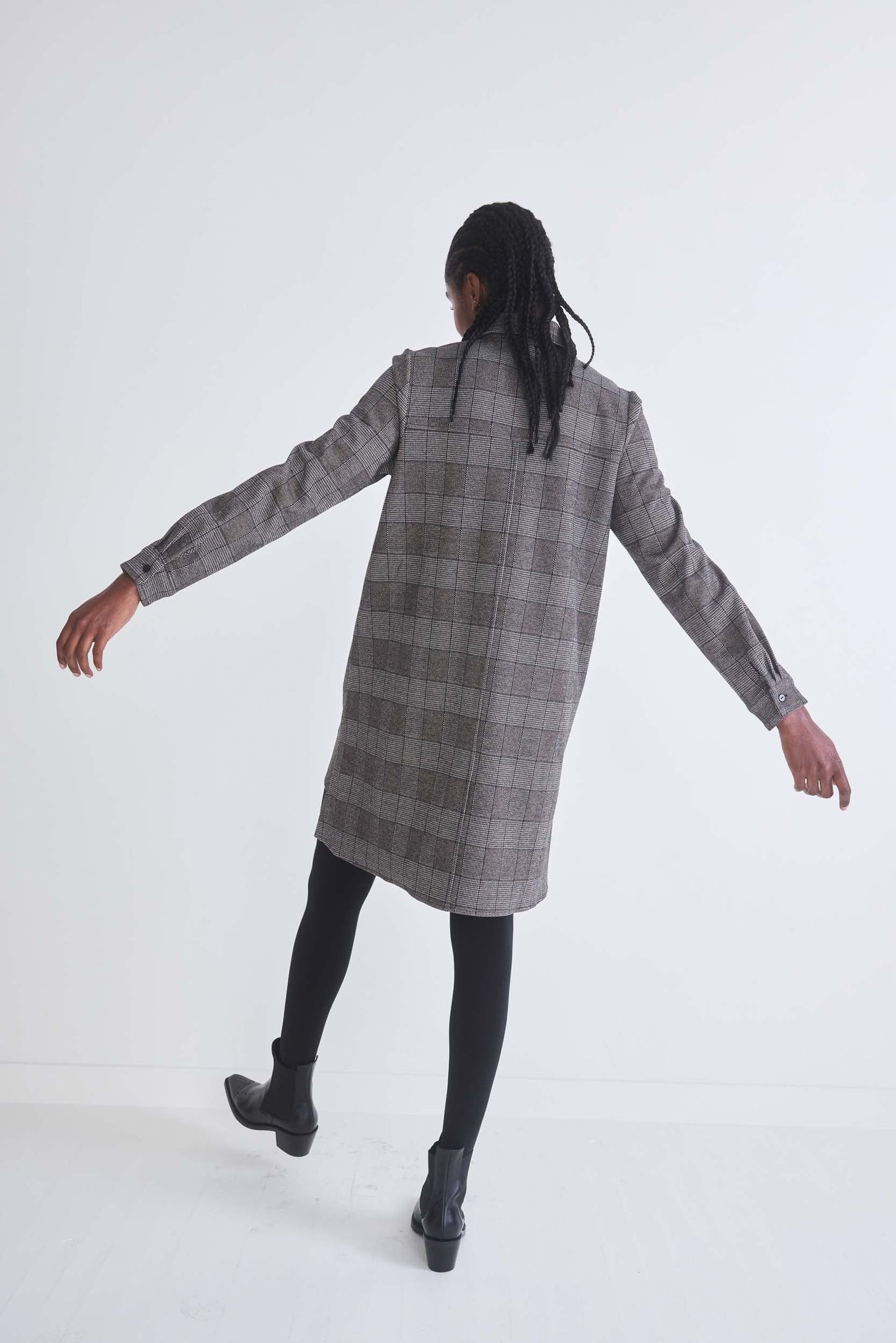 Easy Chic Plaid Dress