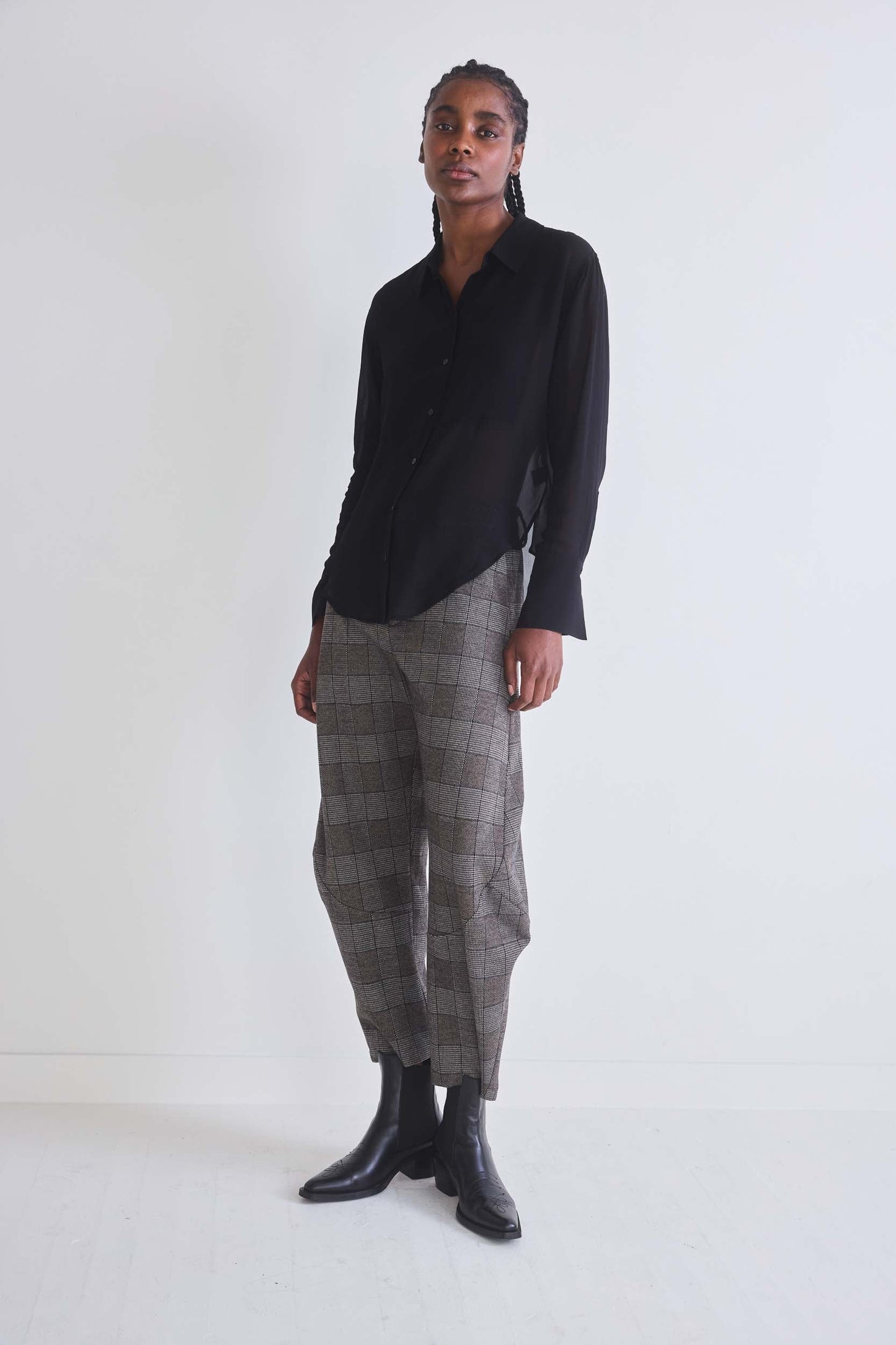 The Plaid Wide-ish Pants