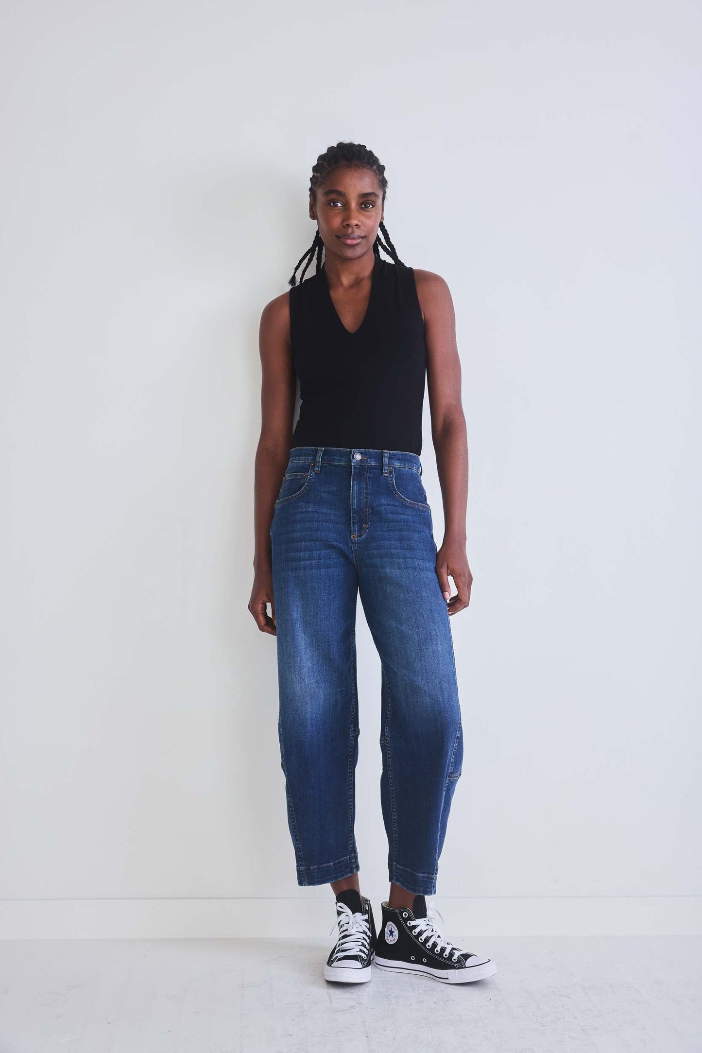 The Petite Ultimate Barrel Leg Jeans 2.0