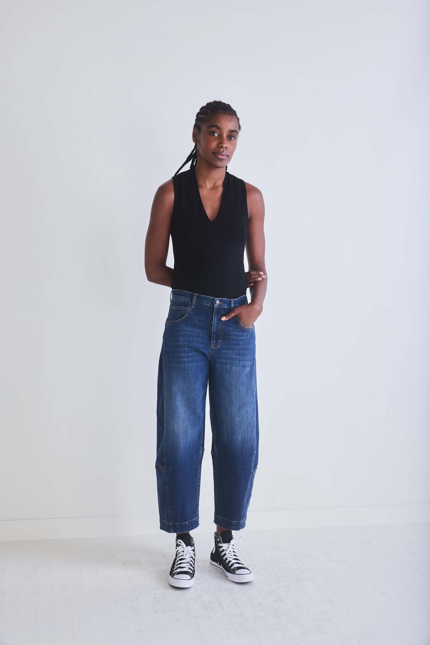 The Petite Ultimate Barrel Leg Jeans 2.0