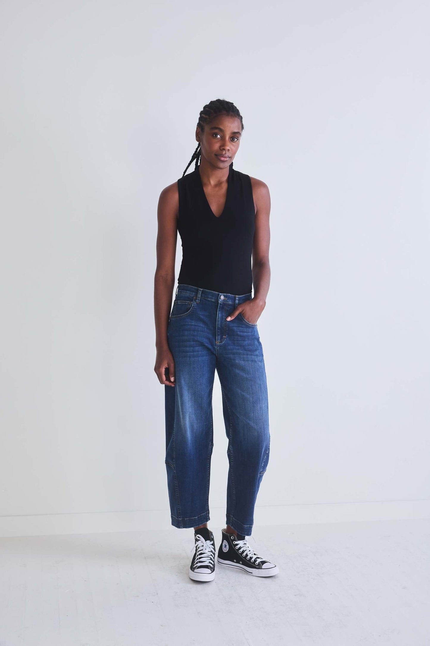 The Petite Ultimate Barrel Leg Jeans 2.0