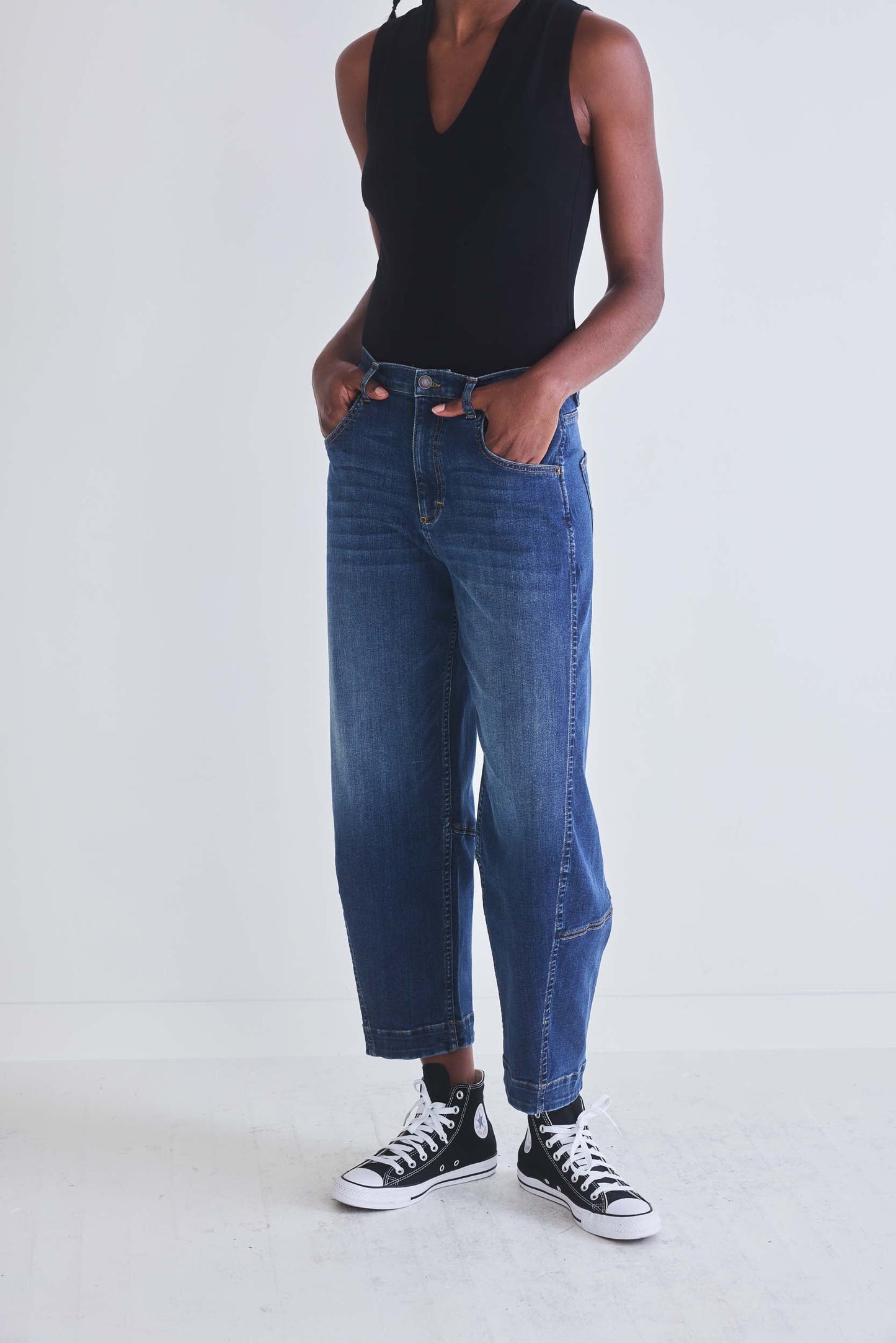 The Petite Ultimate Barrel Leg Jeans 2.0