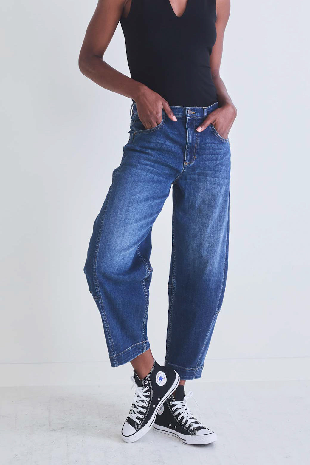 The Petite Ultimate Barrel Leg Jeans 2.0