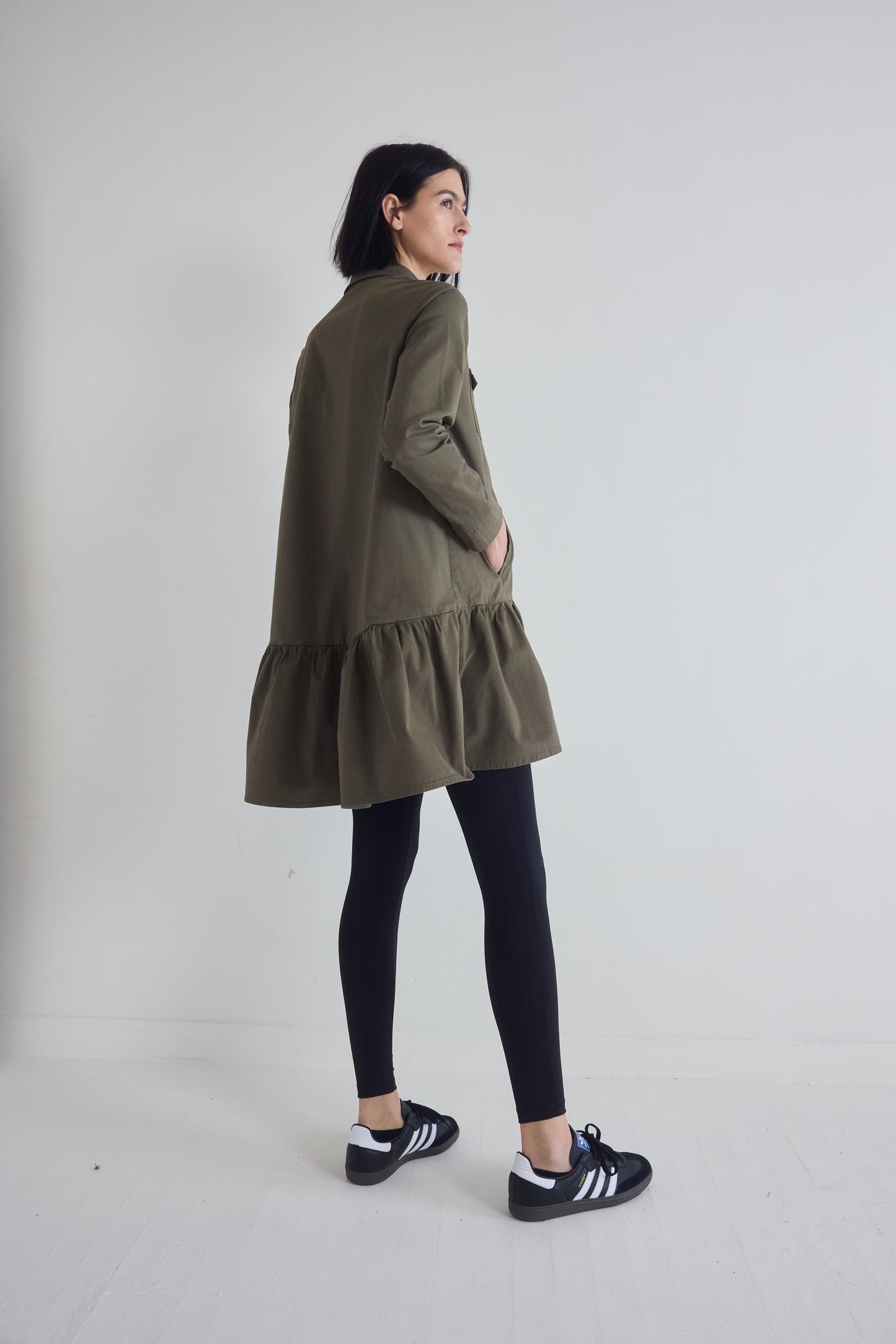 Coming Up Roses Twill Dress