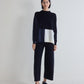 Light Knit Colorblock Sweater
