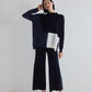 Light Knit Colorblock Sweater
