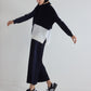 Light Knit Colorblock Sweater
