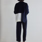Light Knit Colorblock Sweater