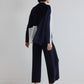 Light Knit Colorblock Sweater