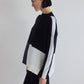 Light Knit Colorblock Sweater