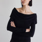 Iconic Off The Shoulder Long Sleeve Top