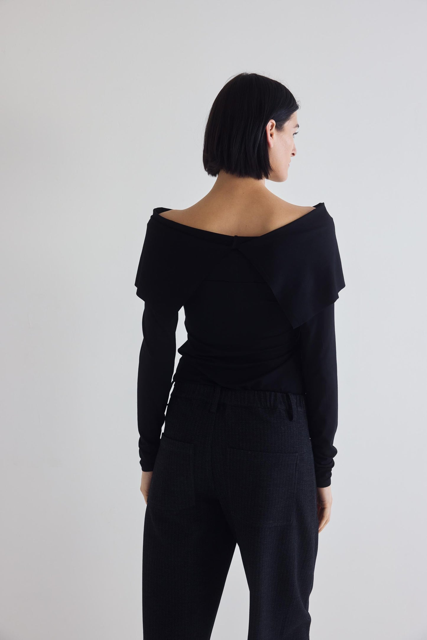 Iconic Off The Shoulder Long Sleeve Top