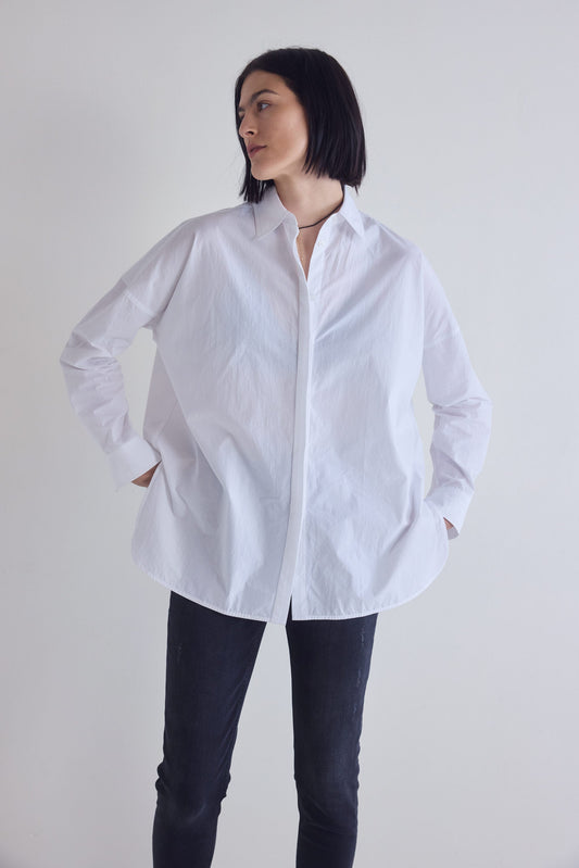 Refine Oversized Linen Tunic
