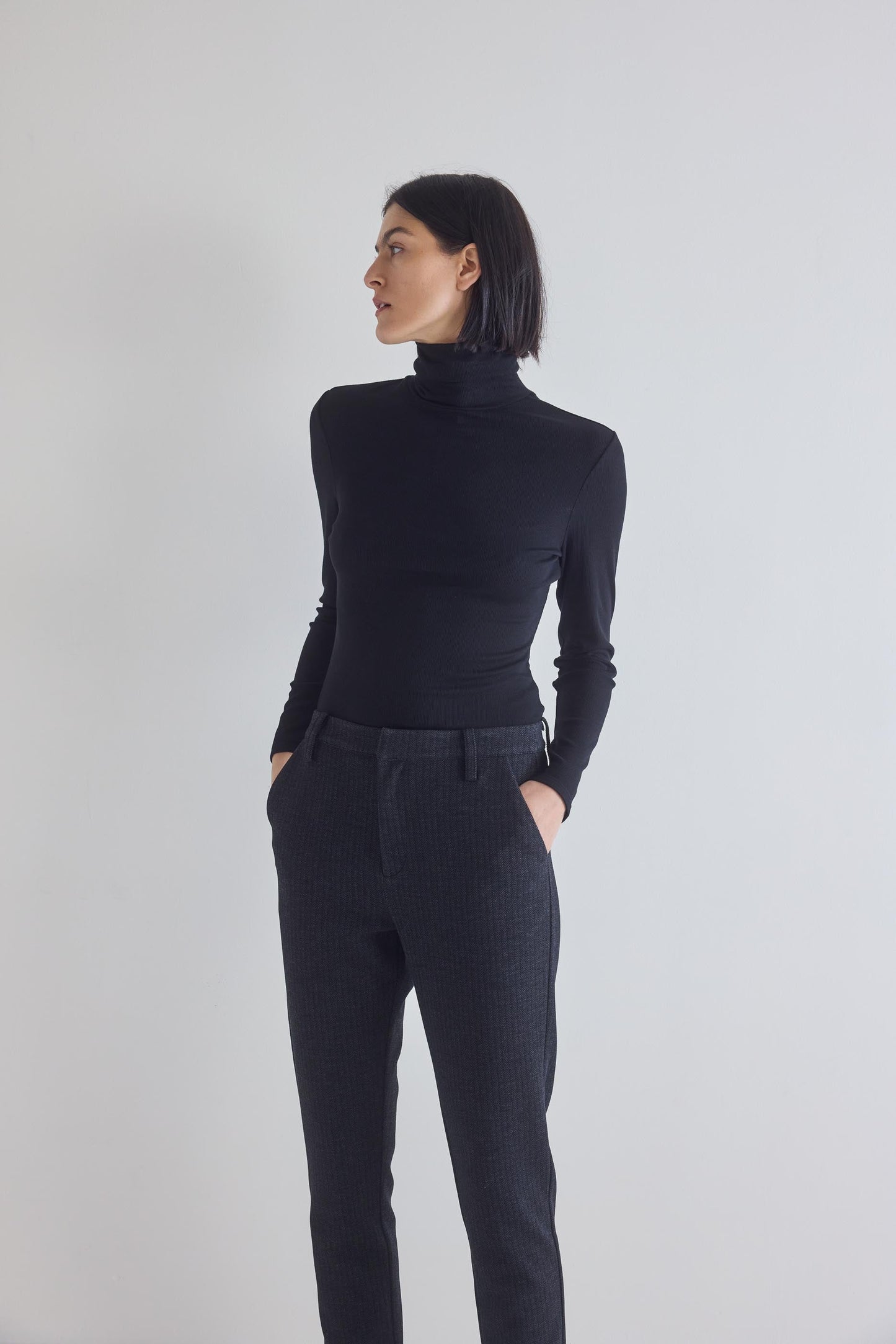 The Ribbed Turtleneck