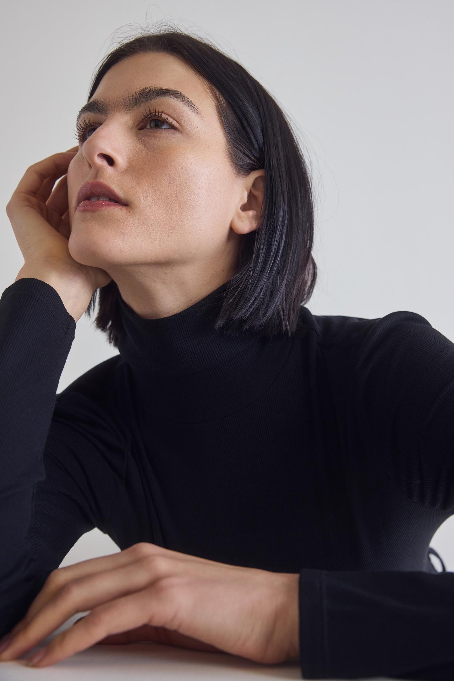 The Ribbed Turtleneck