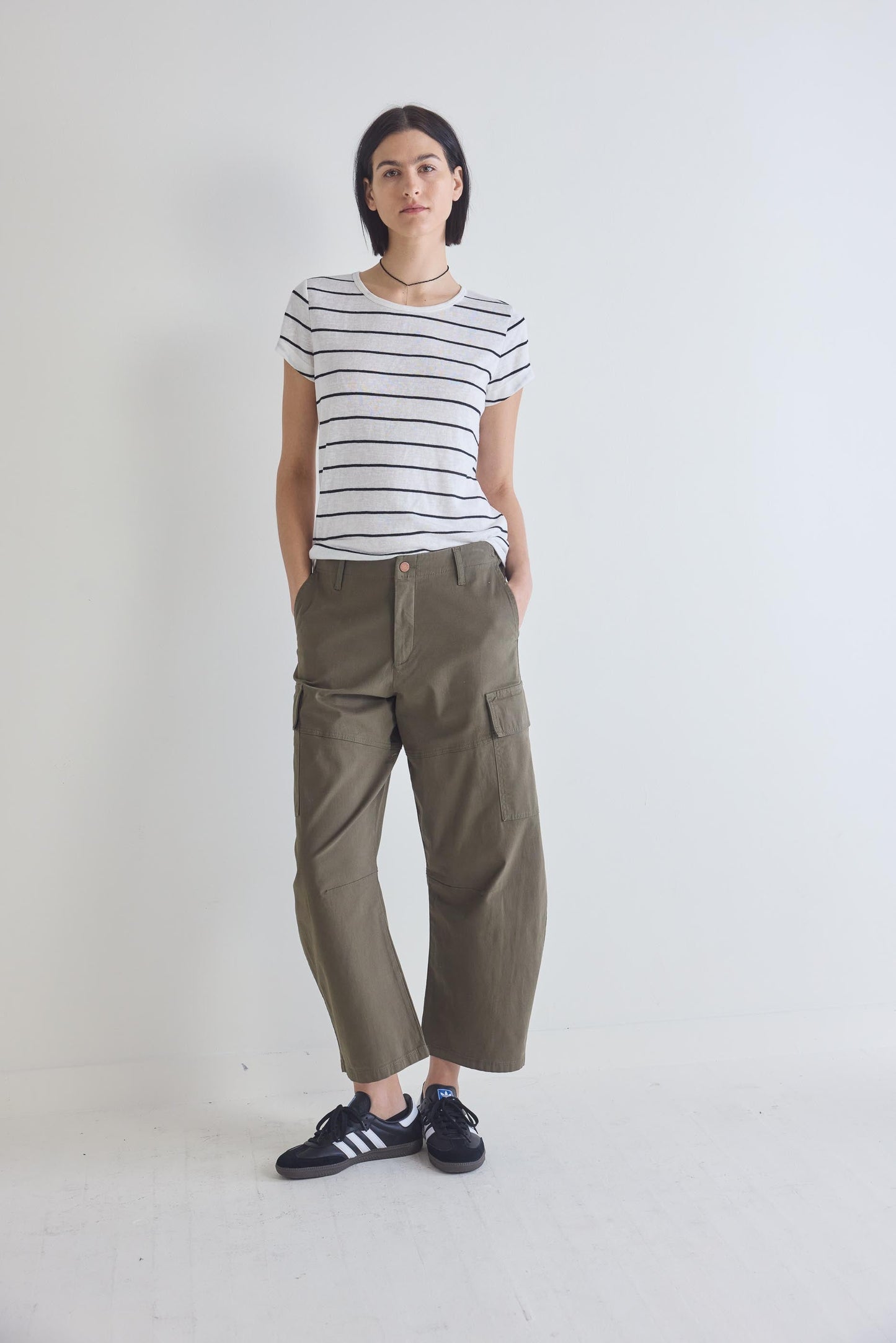 Between The Lines Short Sleeve Lounge Shirt