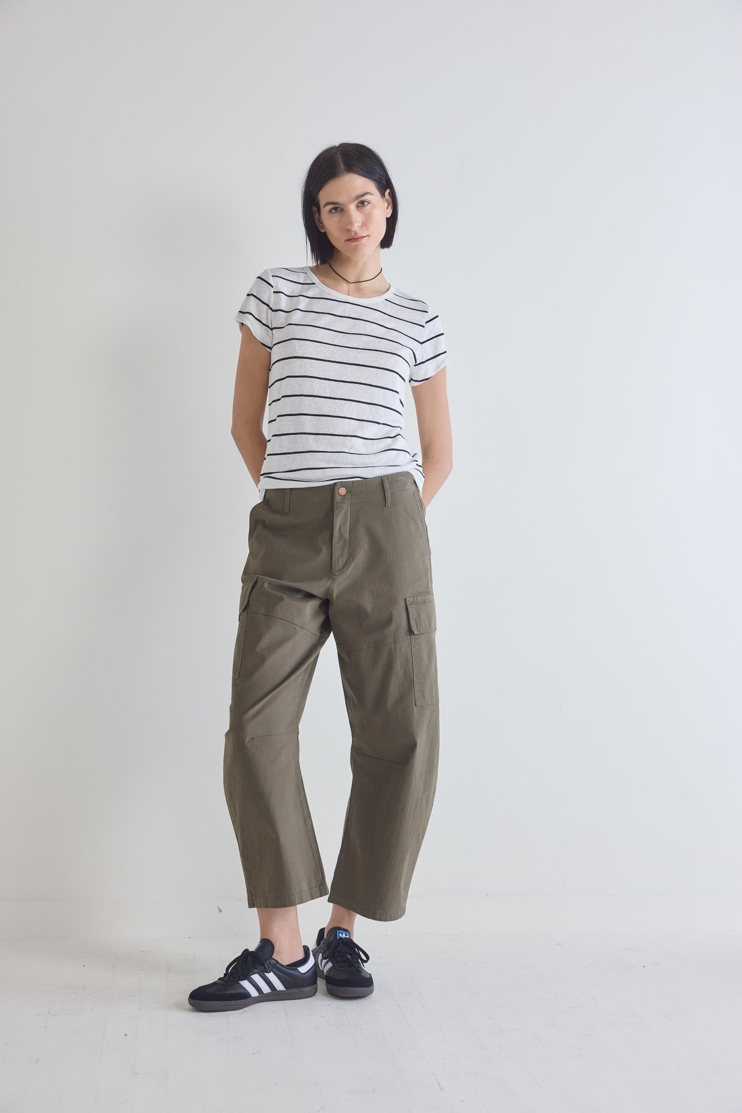 Between The Lines Short Sleeve Lounge Shirt