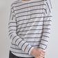 Between The Lines Long Sleeve Lounge Top