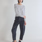 Between The Lines Long Sleeve Lounge Top