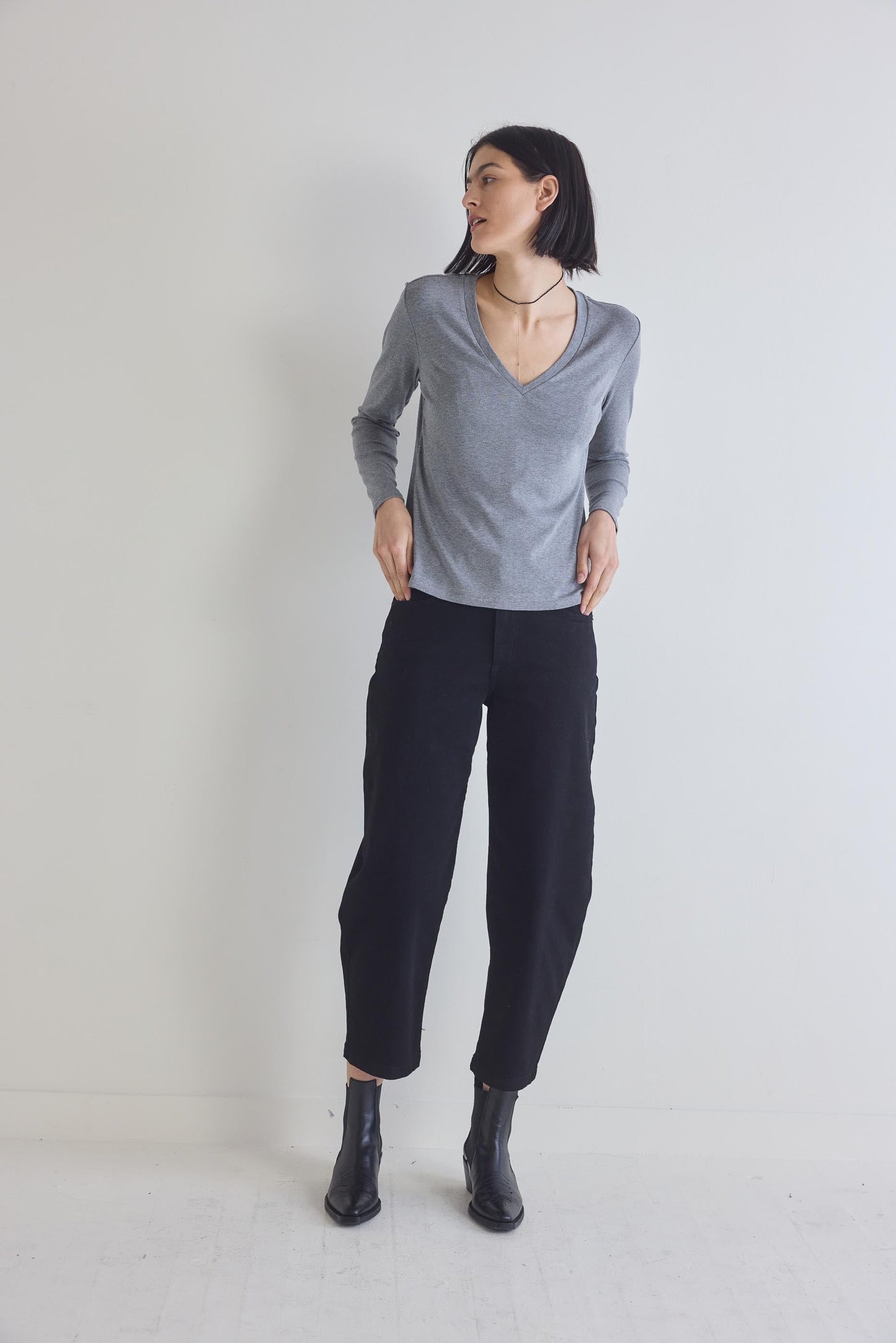 The Classic Barrel Leg Jeans