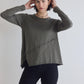 Inner Glow Asymmetric Long Sleeve Top