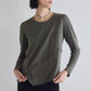 Inner Glow Asymmetric Long Sleeve Top