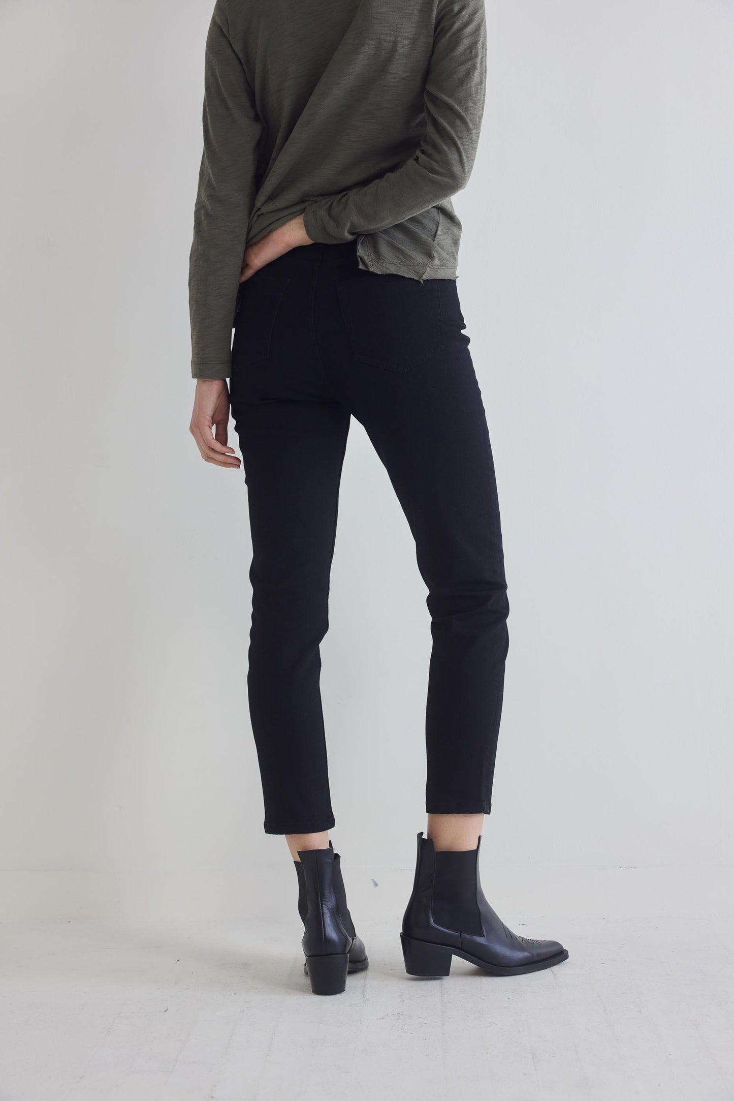 Inner Glow Asymmetric Long Sleeve Top