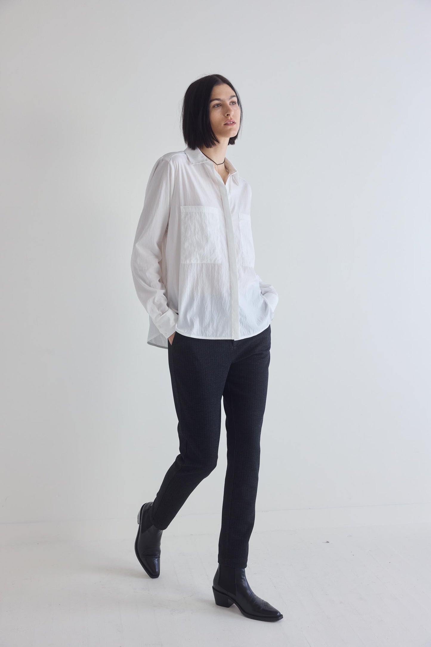 The Light Poplin Classic Blouse