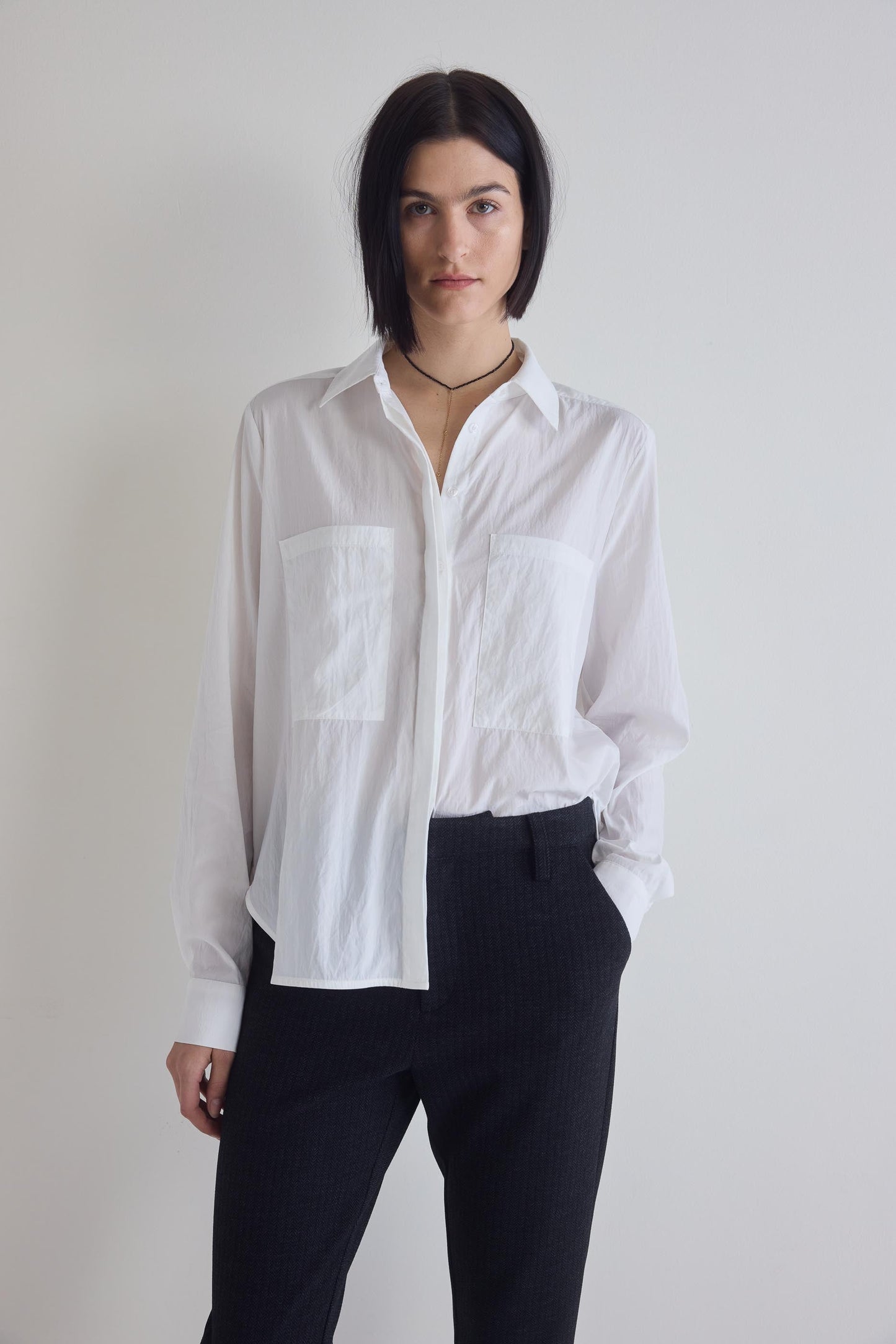 The Light Poplin Classic Blouse