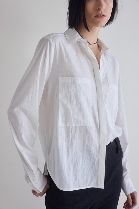 The Light Poplin Classic Blouse