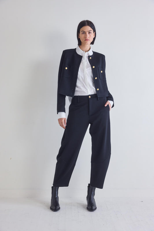 The Stretch Suit Wide-ish Pants