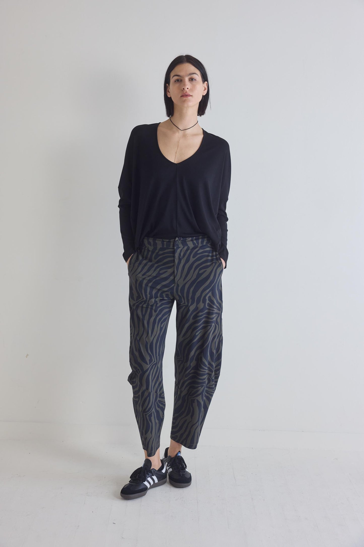 The Ribbed Dolman Long Sleeve Top