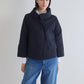 The Crinkle Mini Drama Jacket