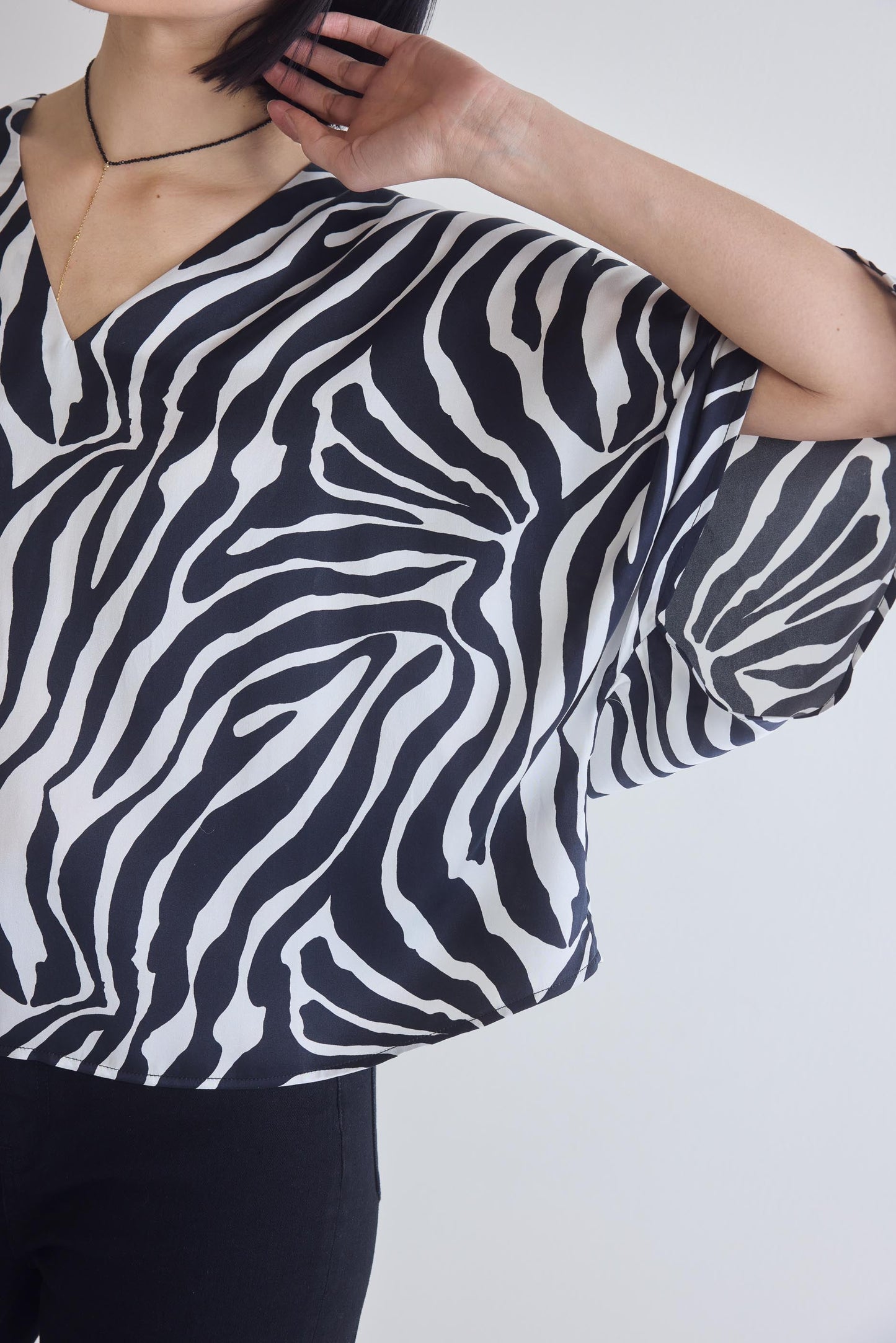 The Batwing Silk Top