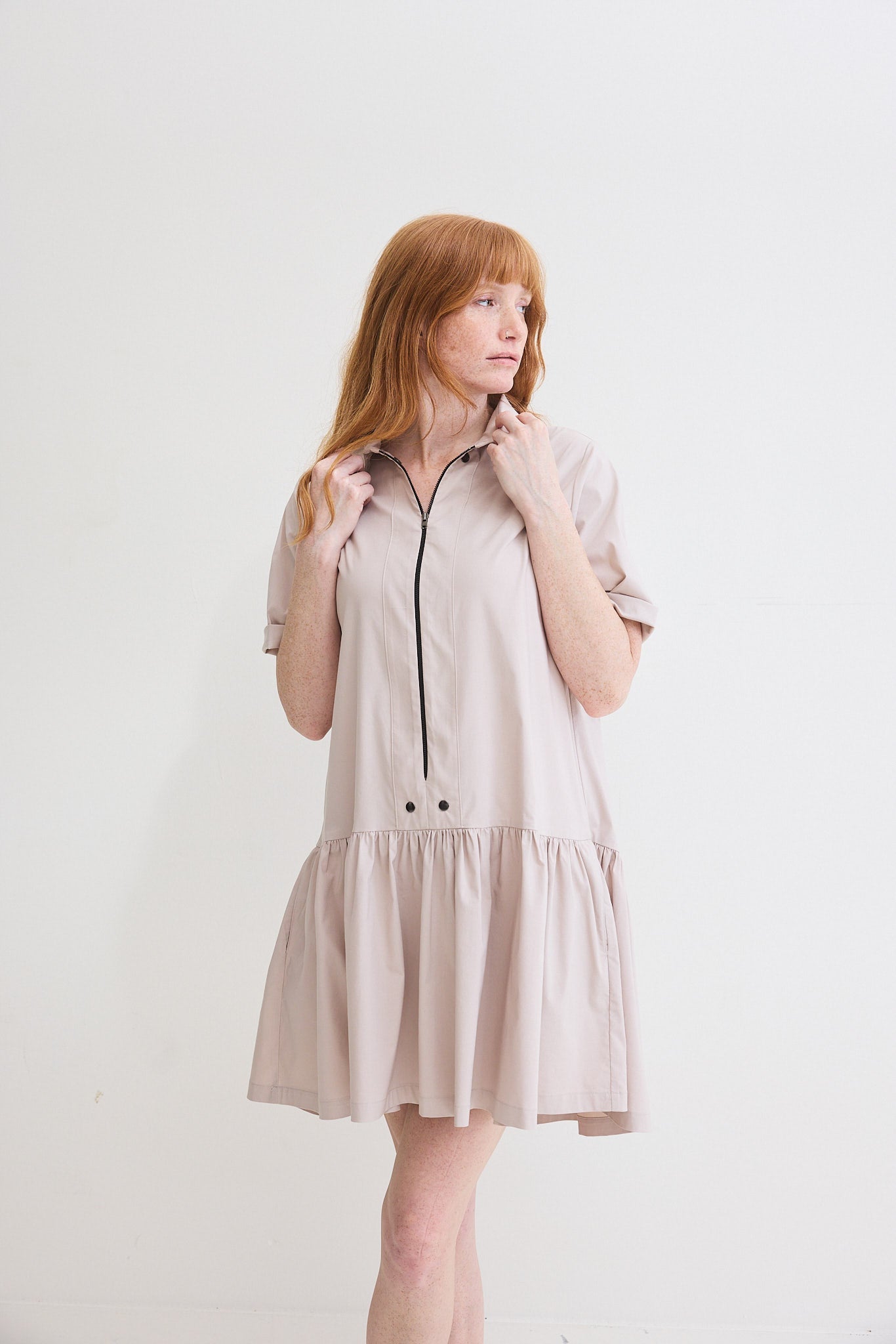 The Work Shirt Poplin Dress