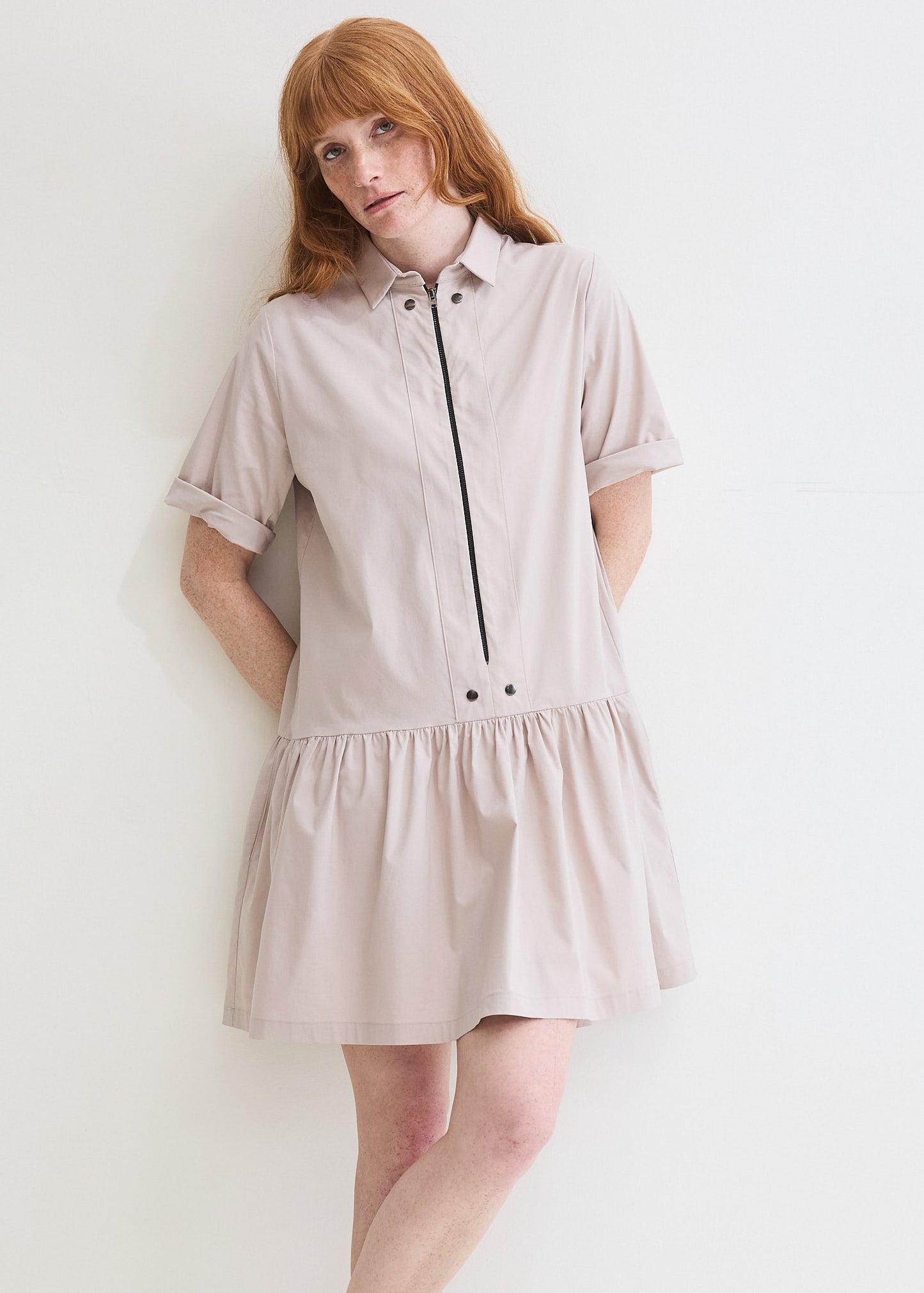 The Work Shirt Poplin Dress