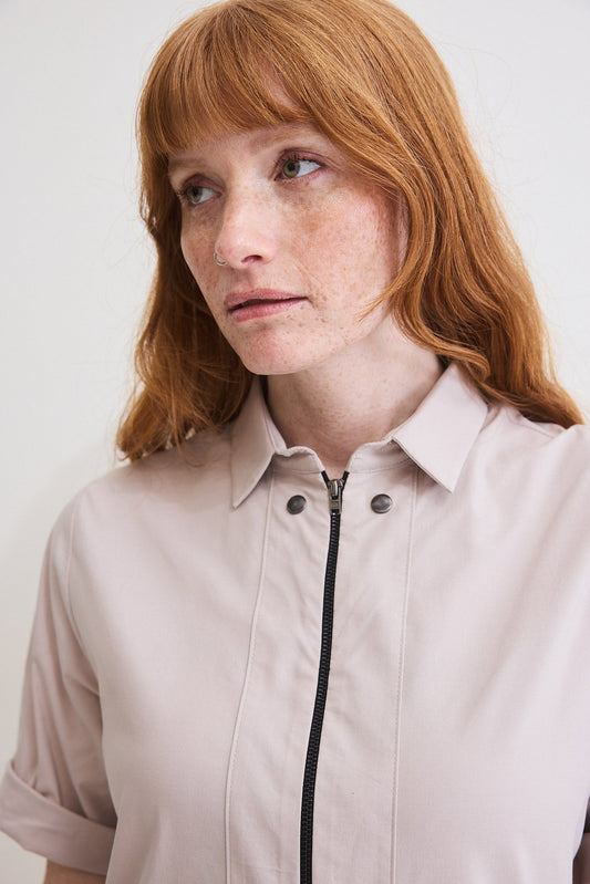 The Work Shirt Poplin Dress