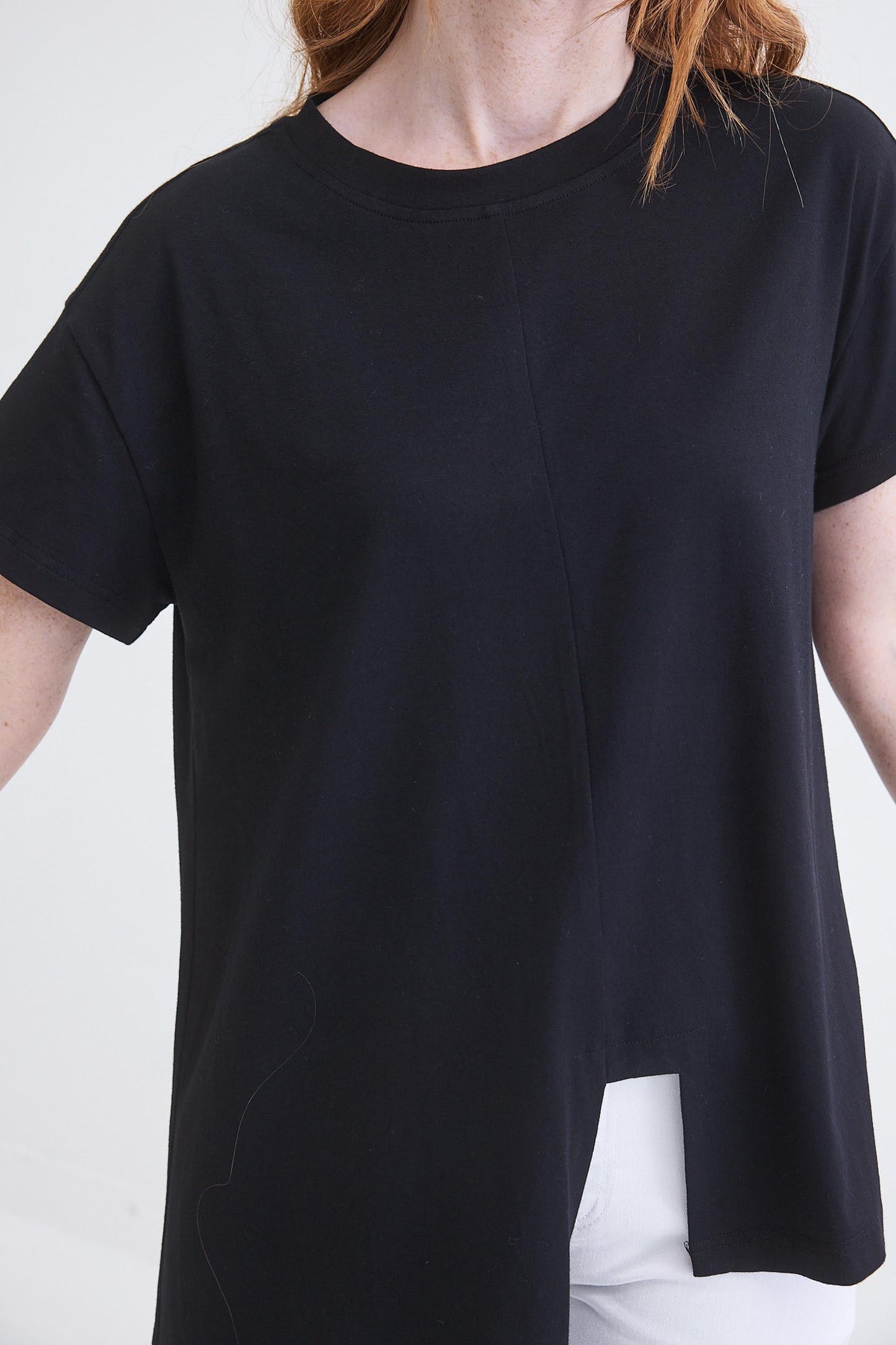 The Oversized Asymmetric Tee