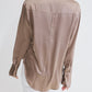 Shift Your Gaze Silk Button Down Blouse