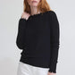 Distressed Light Cashmere Sweater