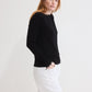 Distressed Light Cashmere Sweater