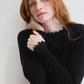 Distressed Light Cashmere Sweater