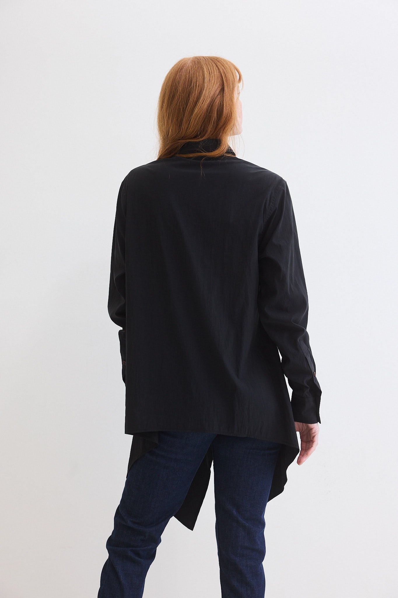 Power Move Poplin Top