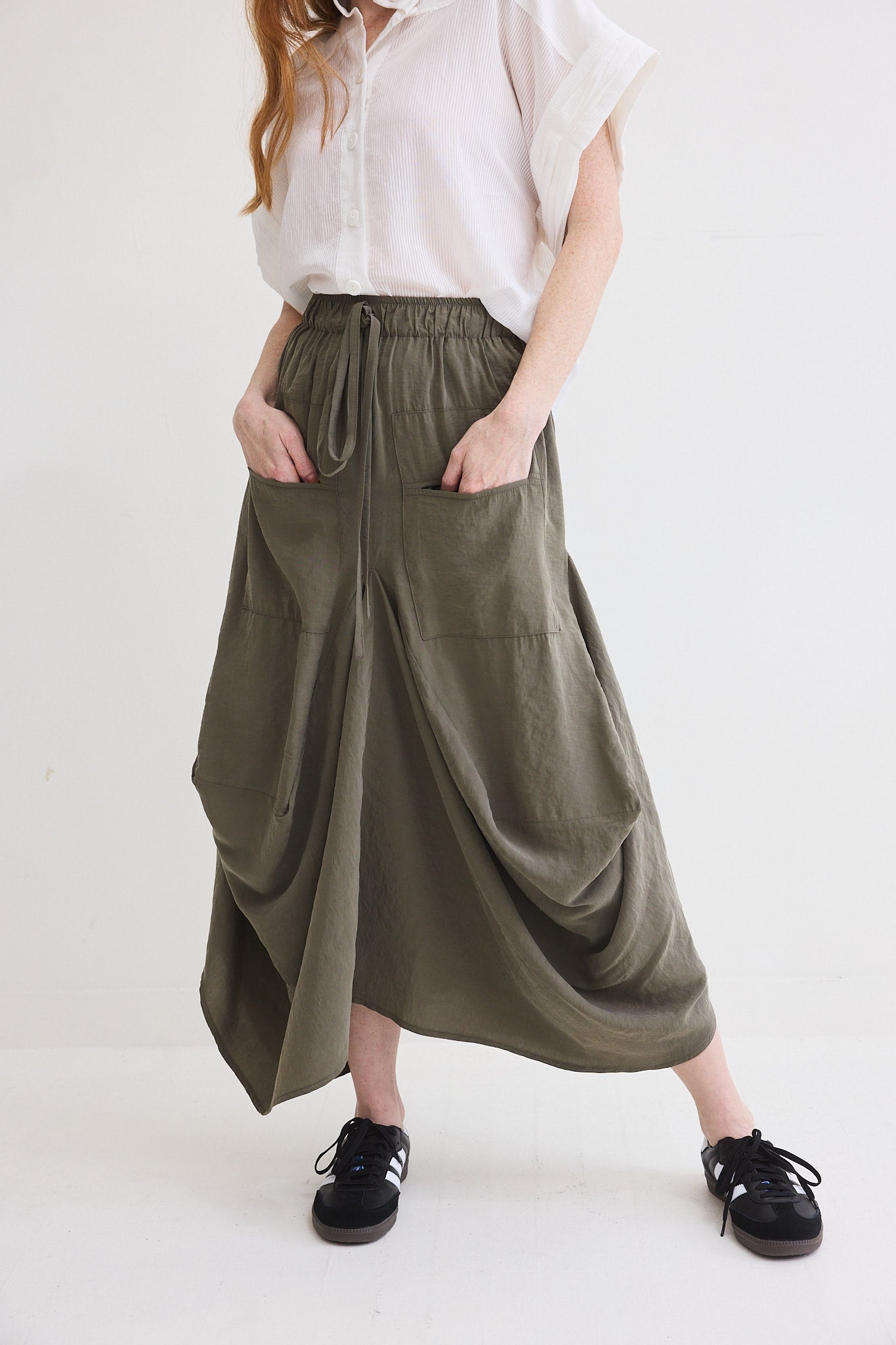 The Light Poplin Go-To Skirt